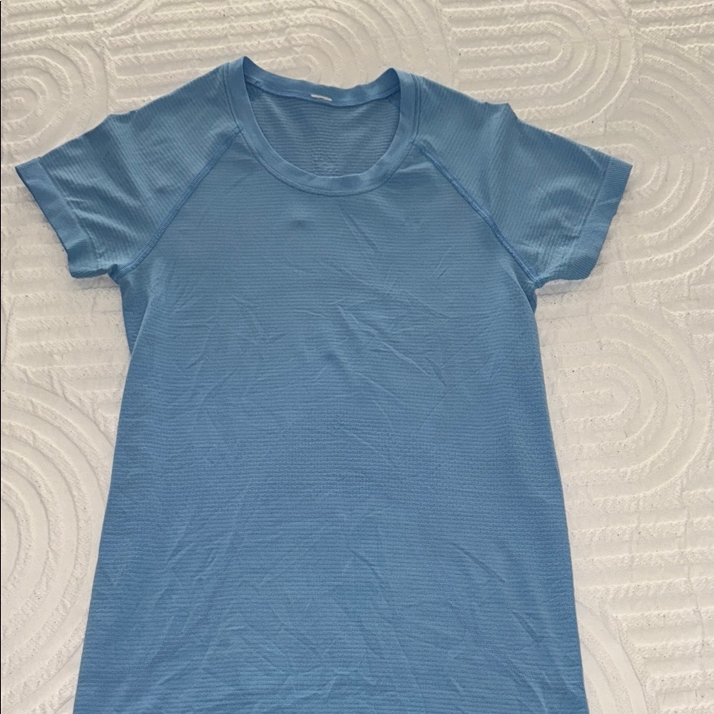 Swiftly Tech short sleeve 2.0 Aero Blue size:4